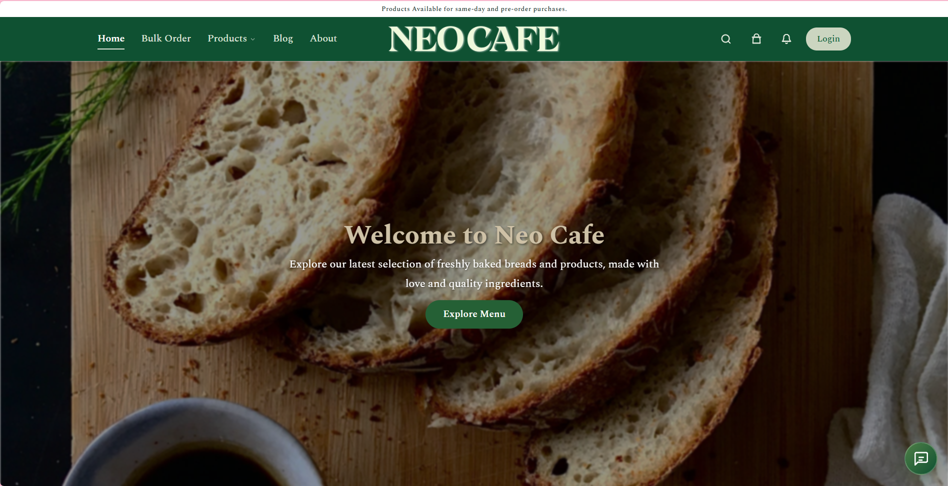 NeoCafe Shop
